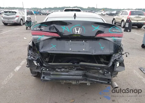 2025 Honda Civic Sport z USA, uszkodzony, nr VIN 2HGFE2F55SH568366
